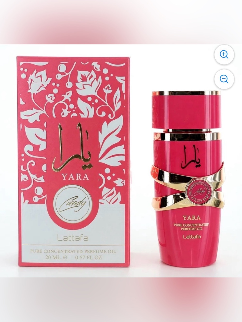 Lattafa Yara Candy Perfume Oil - Pink